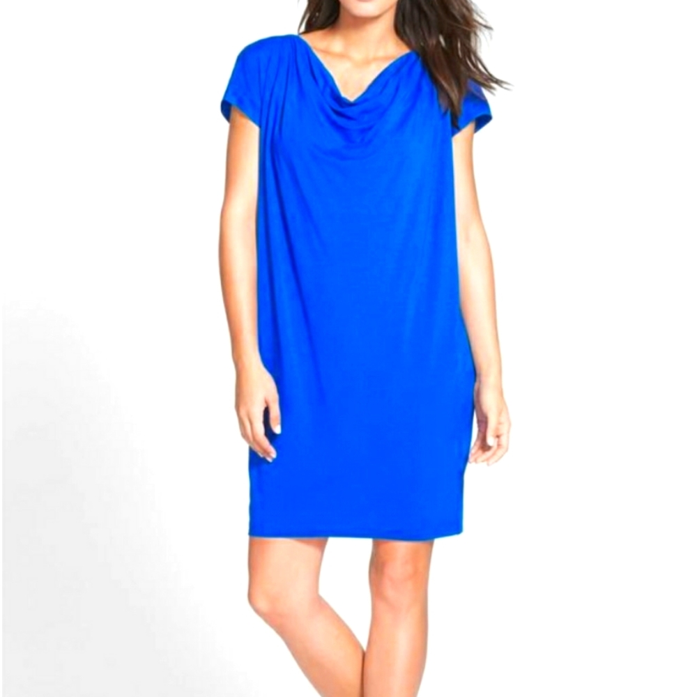 Eileen Fisher royal blue dress